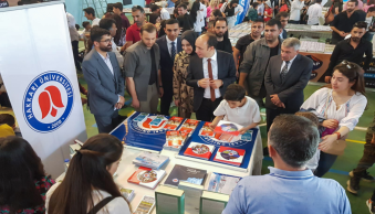 Üniversitemiz Kitap Fuarında Tanıtıldı