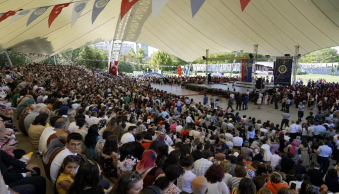 Rektörümüz Ankara Üniversitesi Hukuk Fakültesi Mezuniyet Törenine Katıldı