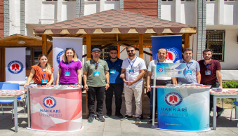 Hakkari Üniversitesi Tercih Günlerinde Öğrencilere Destek Oldu