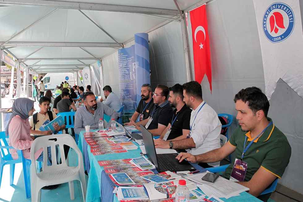 Üniversitemiz Van’da Düzenlenen Üniversite Tercih ve Tanıtım Günlerine Katıldı