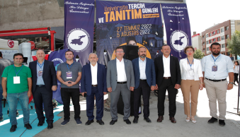 Üniversitemiz Van’da Düzenlenen Üniversite Tercih ve Tanıtım Günlerine Katıldı