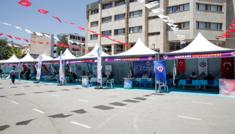 Üniversitemiz Van’da Düzenlenen Üniversite Tercih ve Tanıtım Günlerine Katıldı