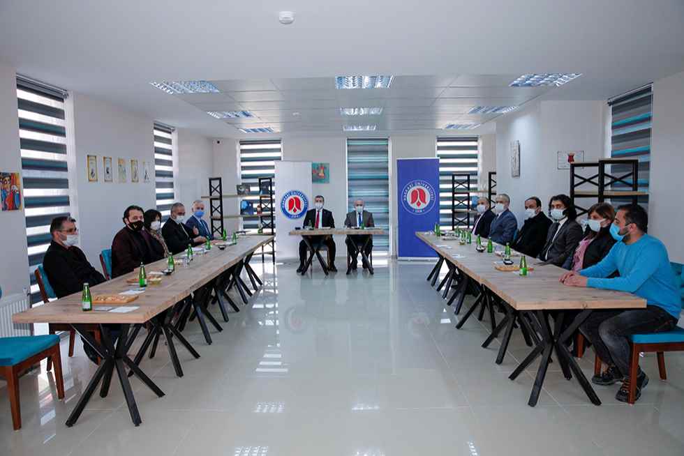 Gazi Üniversitesi Rektörü Prof. Dr. Musa Yıldız Üniversitemizi Ziyaret Etti