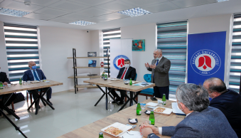 Gazi Üniversitesi Rektörü Prof. Dr. Musa Yıldız Üniversitemizi Ziyaret Etti