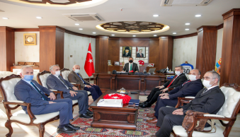 Gazi Üniversitesi Rektörü Prof. Dr. Musa Yıldız Üniversitemizi Ziyaret Etti