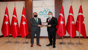 Gazi Üniversitesi Rektörü Prof. Dr. Musa Yıldız Üniversitemizi Ziyaret Etti