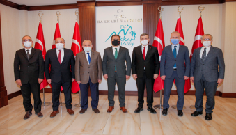 Gazi Üniversitesi Rektörü Prof. Dr. Musa Yıldız Üniversitemizi Ziyaret Etti