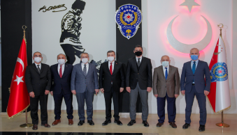 Gazi Üniversitesi Rektörü Prof. Dr. Musa Yıldız Üniversitemizi Ziyaret Etti