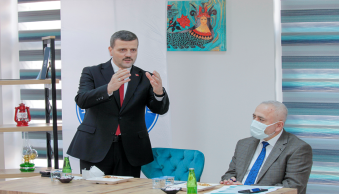 Gazi Üniversitesi Rektörü Prof. Dr. Musa Yıldız Üniversitemizi Ziyaret Etti