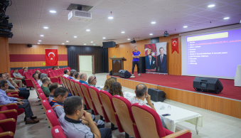 Üniversitemizde Yangın Eğitimi ve Tatbikatı Gerçekleştirildi