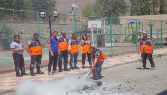 Üniversitemizde Yangın Eğitimi ve Tatbikatı Gerçekleştirildi