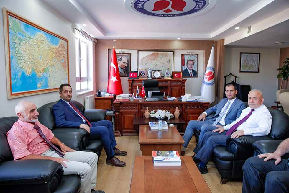 Cumhuriyet Başsavcısı ve Adalet Komisyonu Başkanı Rektörümüzü Ziyaret Ettiler