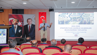 Üniversitemiz Stratejik Plan Hazırlık Çalışmaları Toplantısı Yapıldı