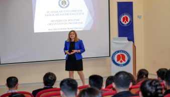 Üniversitemiz Sağlık Bilimleri Fakültesi Hemşirelik Bölümü Öğrencilerine Yönelik Oryantasyon Programı Düzenlendi