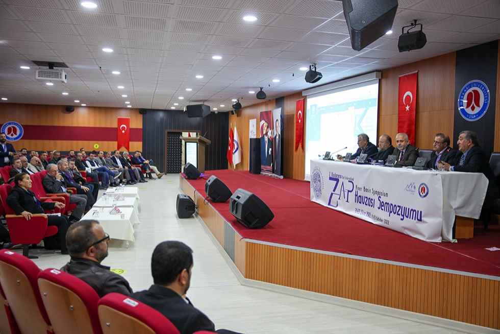 Üniversitemizde 2. Uluslararası Zap Havzası Sempozyumu Düzenlendi