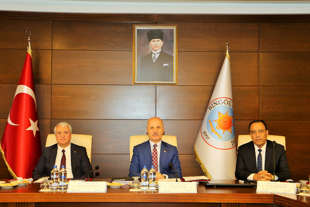 Rektörümüz Prof. Dr. Ömer Pakiş, ÜNİDAP 6. Dönem Toplantısına Katıldı