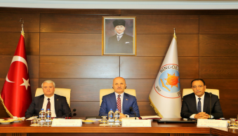 Rektörümüz Prof. Dr. Ömer Pakiş, ÜNİDAP 6. Dönem Toplantısına Katıldı