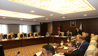 Rektörümüz Prof. Dr. Ömer Pakiş, ÜNİDAP 6. Dönem Toplantısına Katıldı
