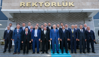 Rektörümüz Prof. Dr. Ömer Pakiş, ÜNİDAP 6. Dönem Toplantısına Katıldı