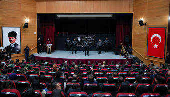 Rektörümüz İlimizde Düzenlenen 10 Kasım Atatürk’ü Anma Törenine Katıldı
