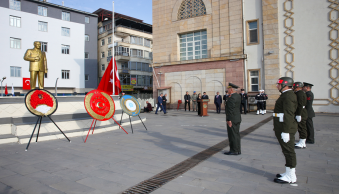 Rektörümüz İlimizde Düzenlenen 10 Kasım Atatürk’ü Anma Törenine Katıldı