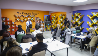 Rektörümüz Kütüphane Söyleşileri Programına Katıldı