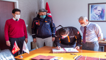 Üniversitemiz İle İl Afet ve Durum Müdürlüğü Arasında İş Birliği Protokolü İmzalandı