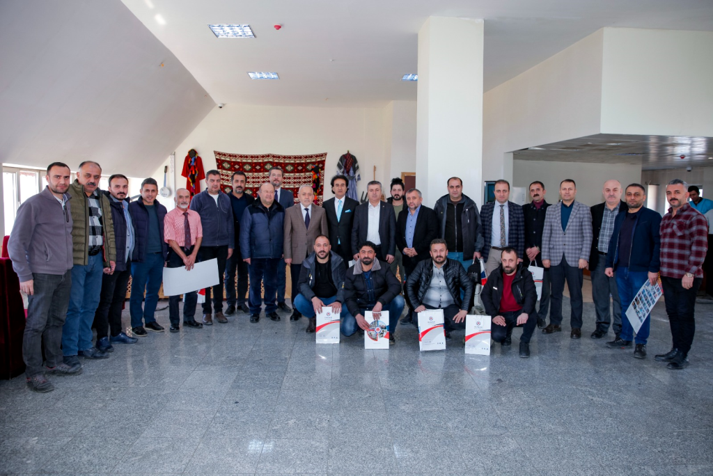 Rektörümüz Gazetecilerle Bir Araya Geldi