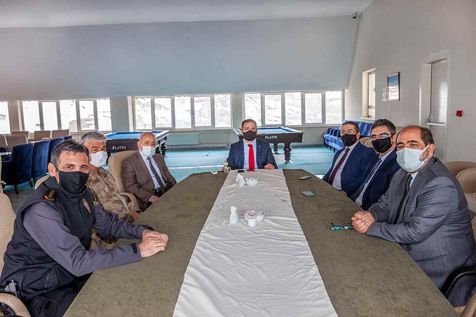İl Protokolü Rektörümüzü Ziyaret Etti