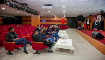 Üniversitemiz Personeline Hizmeti İçi Eğitim Verildi