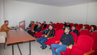 Üniversitemiz Personeline Hizmeti İçi Eğitim Verildi