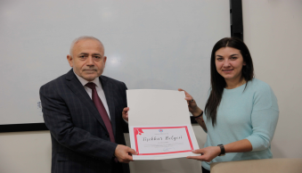 Üniversitemiz Personeline AB Projeleri Yazma Eğitimi Verildi