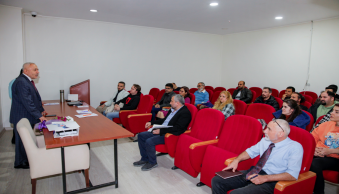 Üniversitemiz Personeline AB Projeleri Yazma Eğitimi Verildi