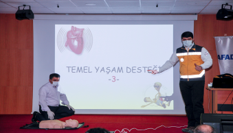 AKUT Birimi Personellerimize Temel İlk Yardım Eğitimi
