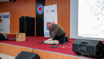 AKUT Birimi Personellerimize Temel İlk Yardım Eğitimi