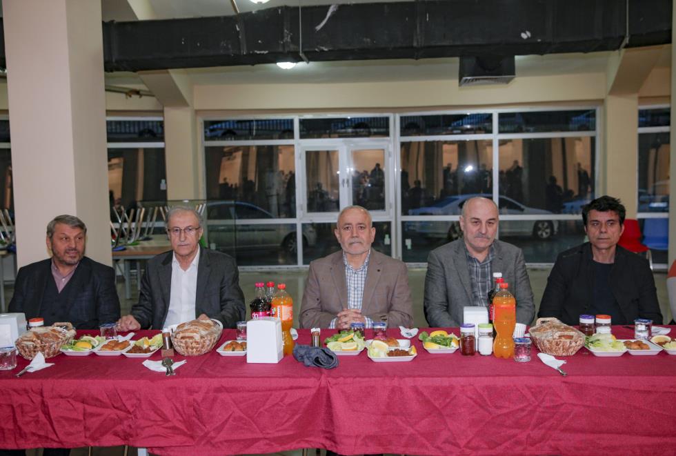 Rektörümüz, İftar Yemeğinde Üniversitemiz Akademik-İdari Personeliyle Bir Araya Geldi