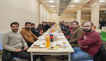 Rektörümüz, İftar Yemeğinde Üniversitemiz Akademik-İdari Personeliyle Bir Araya Geldi