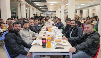 Rektörümüz, İftar Yemeğinde Üniversitemiz Akademik-İdari Personeliyle Bir Araya Geldi