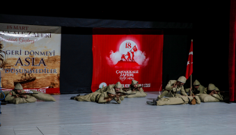 Rektörümüz, 18 Mart Şehitleri Anma Günü ve Çanakkale Zaferinin106. Yıl Dönümü Etkinliğine Katıldı